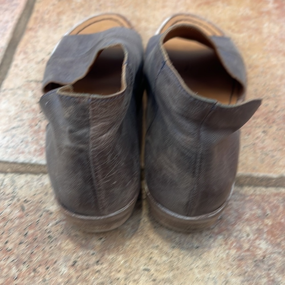 Free people open side, leather slip on flats size 36 - Picture 3 of 6